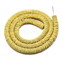 Окрашенного распылением немагнитных синтетических нитей гематита бусы G-S371-003