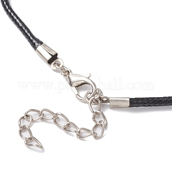 Ожерелья с подвеской в форме капли из стеклянных бус NJEW-MZ00069-01