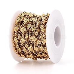 Цепи с цветочным узором из нержавеющей стали 304 длиной 5 м&nbsp;CHS-T071-61G