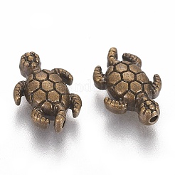 Сплавочные овальные бусины тибетского стиля &nbsp;LS-TIBEB-7681-AB-NR