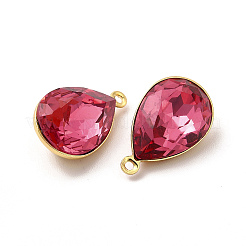 Стеклянные подвески из латуни с покрытием стойки&nbsp;KK-A177-22G-05