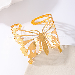 Комплекты из полых колье-чокера и браслета-манжеты в виде бабочки из сплава для женщин&nbsp;FS-WG417DC-03