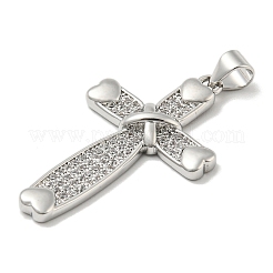 Стойки обшивки латунь микро проложить Циркон подвеску&nbsp;KK-F869-14P