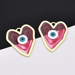 Подвески из эмали и сплава&nbsp;ENAM-F143-11-G