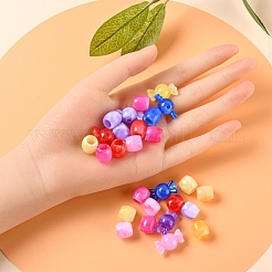 156шт 9 стиля акриловые европейские бусины&nbsp;MACR-YW0001-68