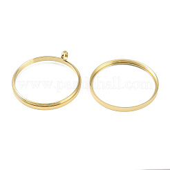 Ионное покрытие (ip) 304 нержавеющая сталь медальон подвески STAS-S132-16G-06