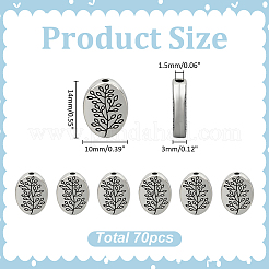 70 шт. бусины из сплава в тибетском стиле&nbsp;FIND-ME0002-58