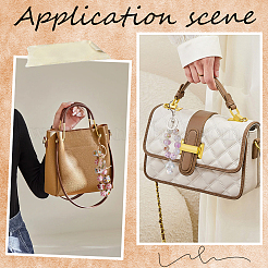 20шт 4 стиля железные с кольцами для ключей из сплава DIY-SP0001-70