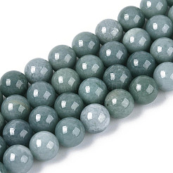 Естественный жадеит бисер пряди&nbsp;G-N353-07C-01