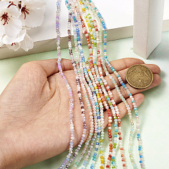 13 нить 13 стилей гальванические стеклянные бусины нити EGLA-CD0001-08