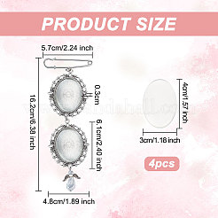 Сеттинги для кабошонов или кулона PALLOY-AB00009