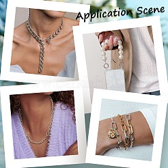 24шт 6 стиля пружинные кольца из цинкового сплава FIND-SP0001-11