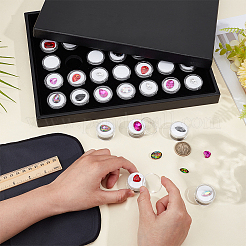 Акриловые коробки для демонстрации драгоценных камней&nbsp;CON-WH0089-170B