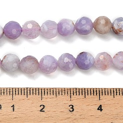 Нити бусин из натурального лавандового аметиста G-Z106-A03-6mm