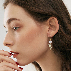 200 шт. крючки для сережек из хирургической нержавеющей стали 316&nbsp;STAS-BBC0008-52