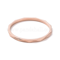 Кольцо из нержавеющей стали 201 в форме ромба для женщин&nbsp;RJEW-I089-52RG