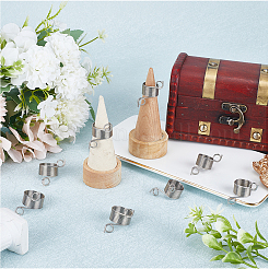 16 шт. 2-х видов стальных наперстков для вязания FIND-SC0007-71