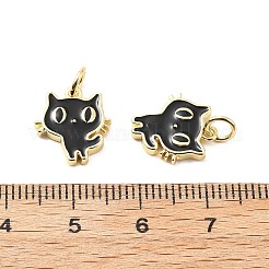 Латунь эмаль подвески&nbsp;KK-L237-010G