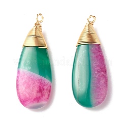 Подвески из натурального бразильского агата PALLOY-JF01243-01