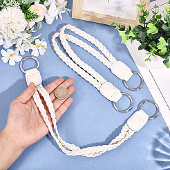 2 шт. плетеные ручки из искусственной кожи&nbsp;PURS-CL0001-18A