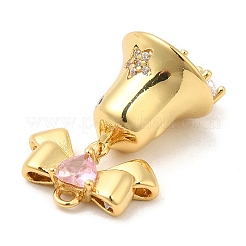 Подвески из кубического циркония с покрытием из латуни&nbsp;KK-R150-03G