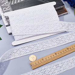 Плоская хлопковая кружевная лента длиной 10 ярд. OCOR-GF0002-78A