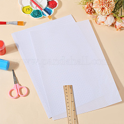 Пластиковые листы холста сетки&nbsp;AJEW-CP0008-79A