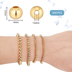 Spacer бисер латунные&nbsp;KK-PH0006-38C