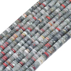 Природные африканские гелиотроп бисер пряди&nbsp;G-P575-B11-4x1mm