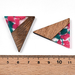 Подвески из смолы и ореха FIND-R051-01G