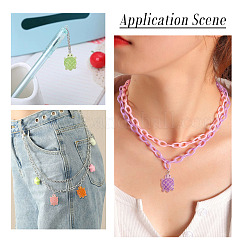 10шт подвески из прозрачной смолы&nbsp;RESI-TA0004-69