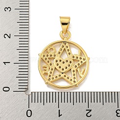 Стойки обшивки латунь микро проложить Циркон подвеску&nbsp;KK-B091-50A-G