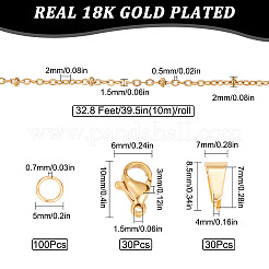 Наборы для самостоятельного изготовления цепочек-ожерельев DIY-SC0020-82