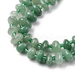 Натуральный розовый авантюрин бисер нитей G-RM250109-A10