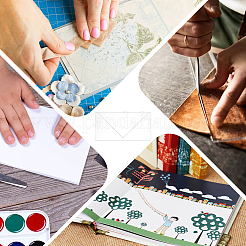 1шт акриловые инструменты для переплета книг TOOL-FG0001-12