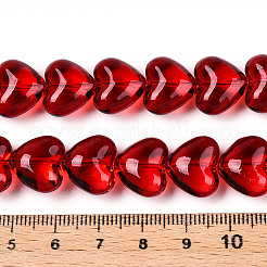 Прозрачные стеклянные бусины нити GLAA-T023-13A