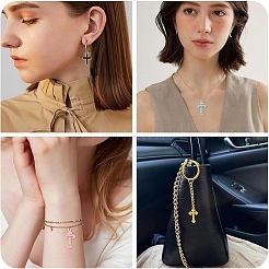 80шт 8 цвета сплава эмалевые подвески&nbsp;ENAM-YW0008-34