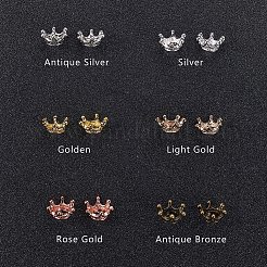 Тибетском стиле сплав шарик крышки PALLOY-NB0001-34