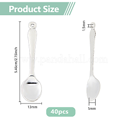 40 шт. большие подвески из цинкового сплава в тибетском стиле&nbsp;TIBEP-DC0001-44