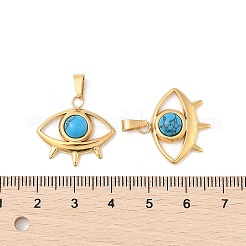 Подвески из синтетического бирюзового глаза STAS-L280-16G