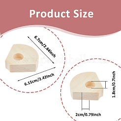 Деревянные подсвечники AJEW-WH0314-540