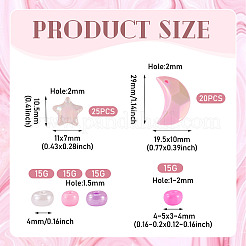 Наборы для браслетов из бусин своими руками&nbsp;DIY-TA0013-72C