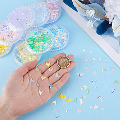 9 шт. 9 цвета рыбий хвост блестки для животных аксессуары для украшения ногтей&nbsp;MRMJ-OC0003-99