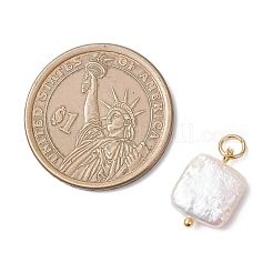 Подвески из натурального жемчуга кеши PALLOY-JF04626-01