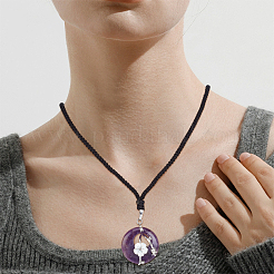 Изготовление ожерелий с регулируемой веревкой&nbsp;MAK-WH0016-07B