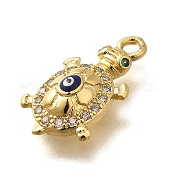 Латунные микро проложить кубического циркония подвески KK-U055-07G-01