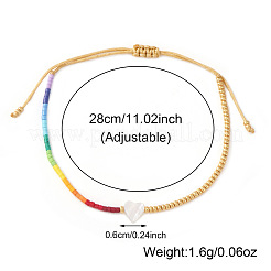 Браслеты из бисера и стеклянных бусин в стиле бохо для женщин ED8738-2