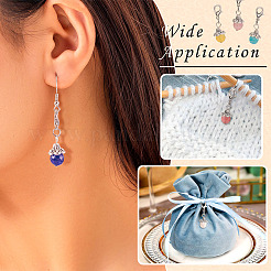 42шт 7 стильных подвесных украшения из драгоценных камней&nbsp;HJEW-TA0001-20