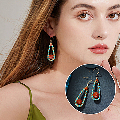 60 шт. 6 латунных крючка для сережек&nbsp;KK-BC0008-64