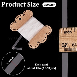 30 м плоская эластичная лента из термопластичного полиуретана (ТПУ) EW-NB0001-11A